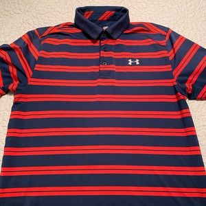 Under Armour striped polo